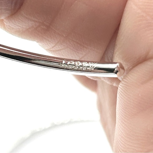 J. Crew Silver Hoop Earrings - Picture 3 of 3